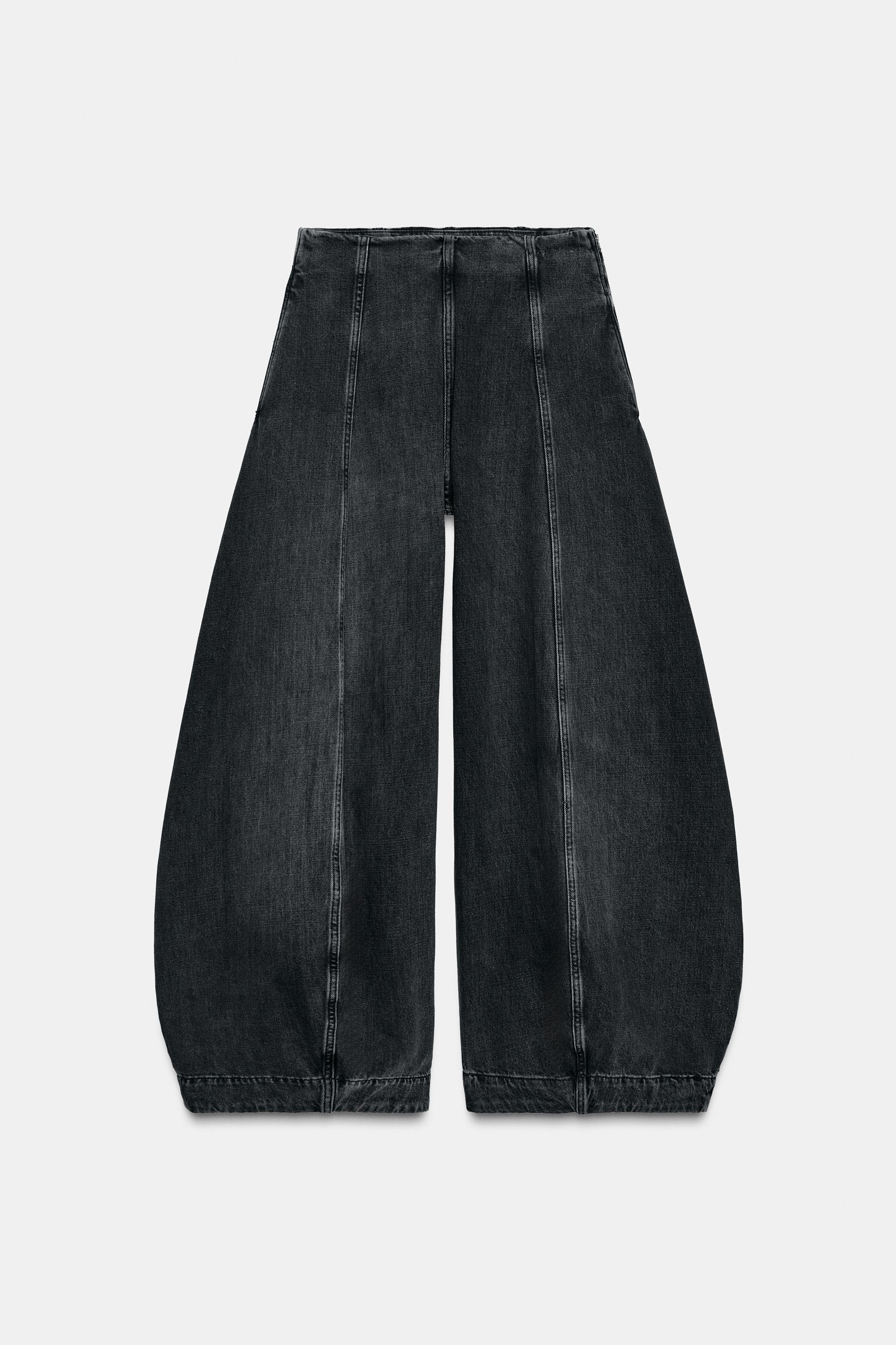 ZW COLLECTION BALLOON HIGH-RISE JEANS